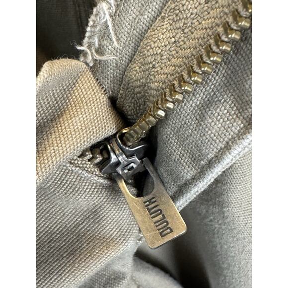 Duluth Trading Men’s 42x32 Flex Fire Hose Work Pants Khaki Canvas Utility EUC - Picture 12 of 12